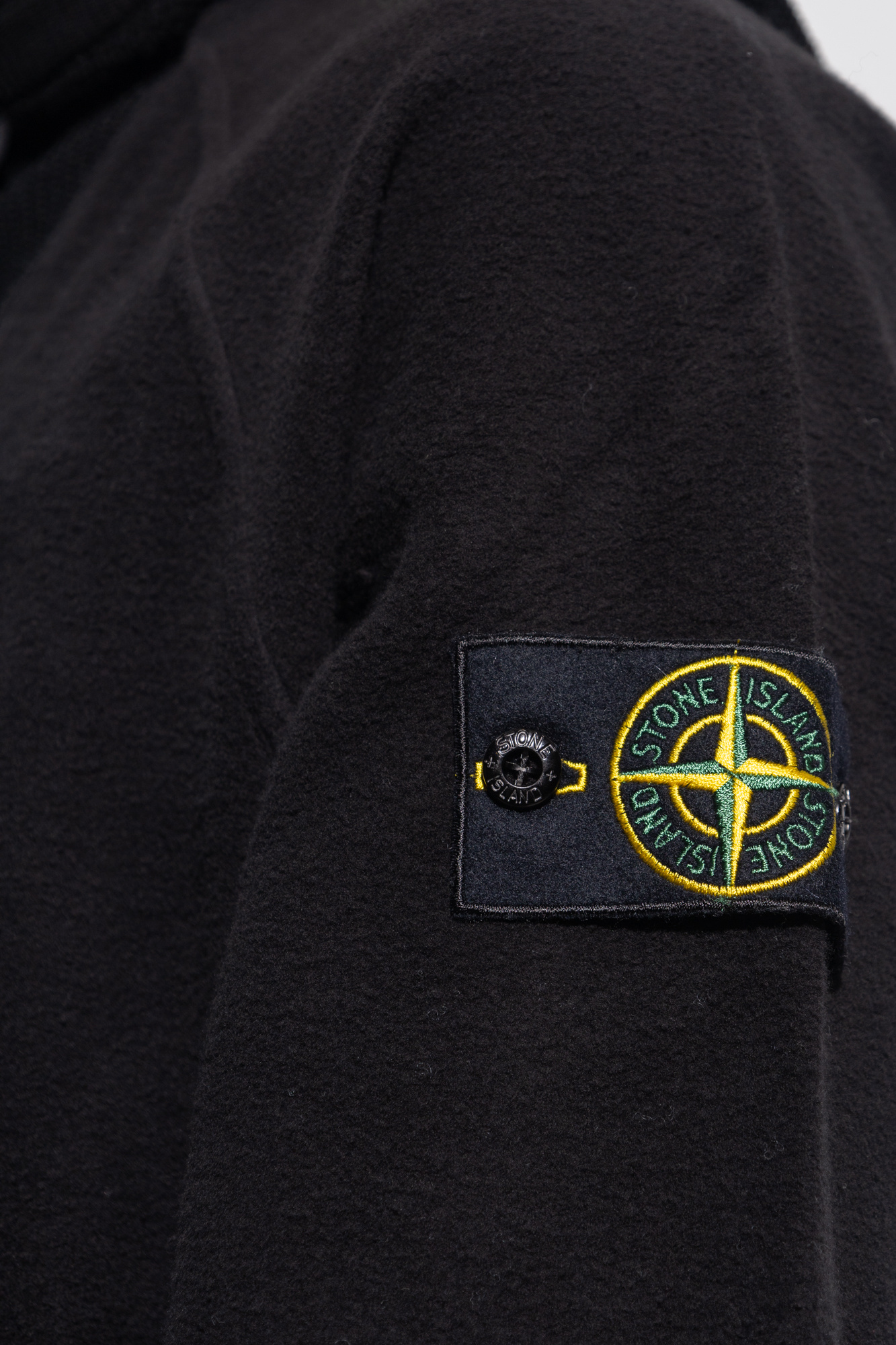 Black Fleece sweatshirt with balaclava Stone Island